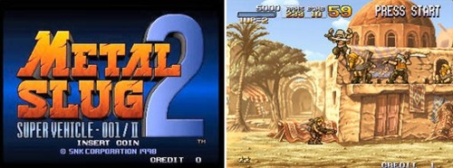 Original metal slug mvs - slug,