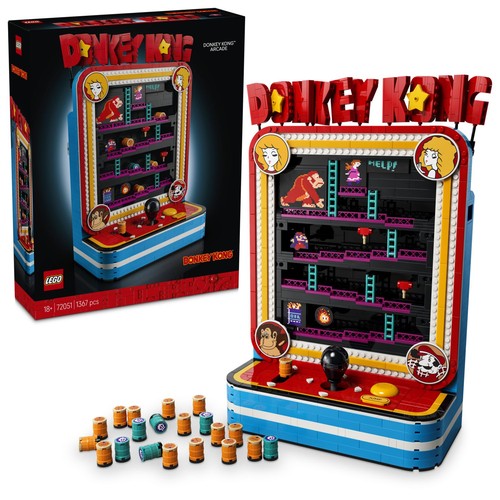 Lego donkey kong arcade - kong,