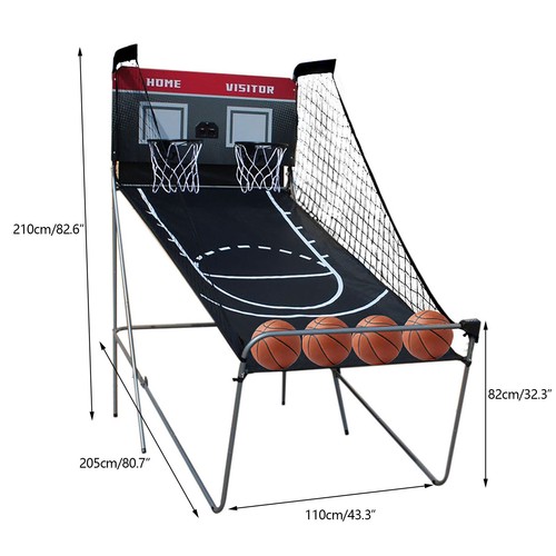 Faltbar basketballautomat - faltbar, 8